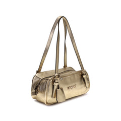 Bolsa de ombro Bowling metálica laminada Versace