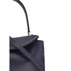Bolsa de ombro pequena Balenciaga Rodeo em couro com efeito usado
