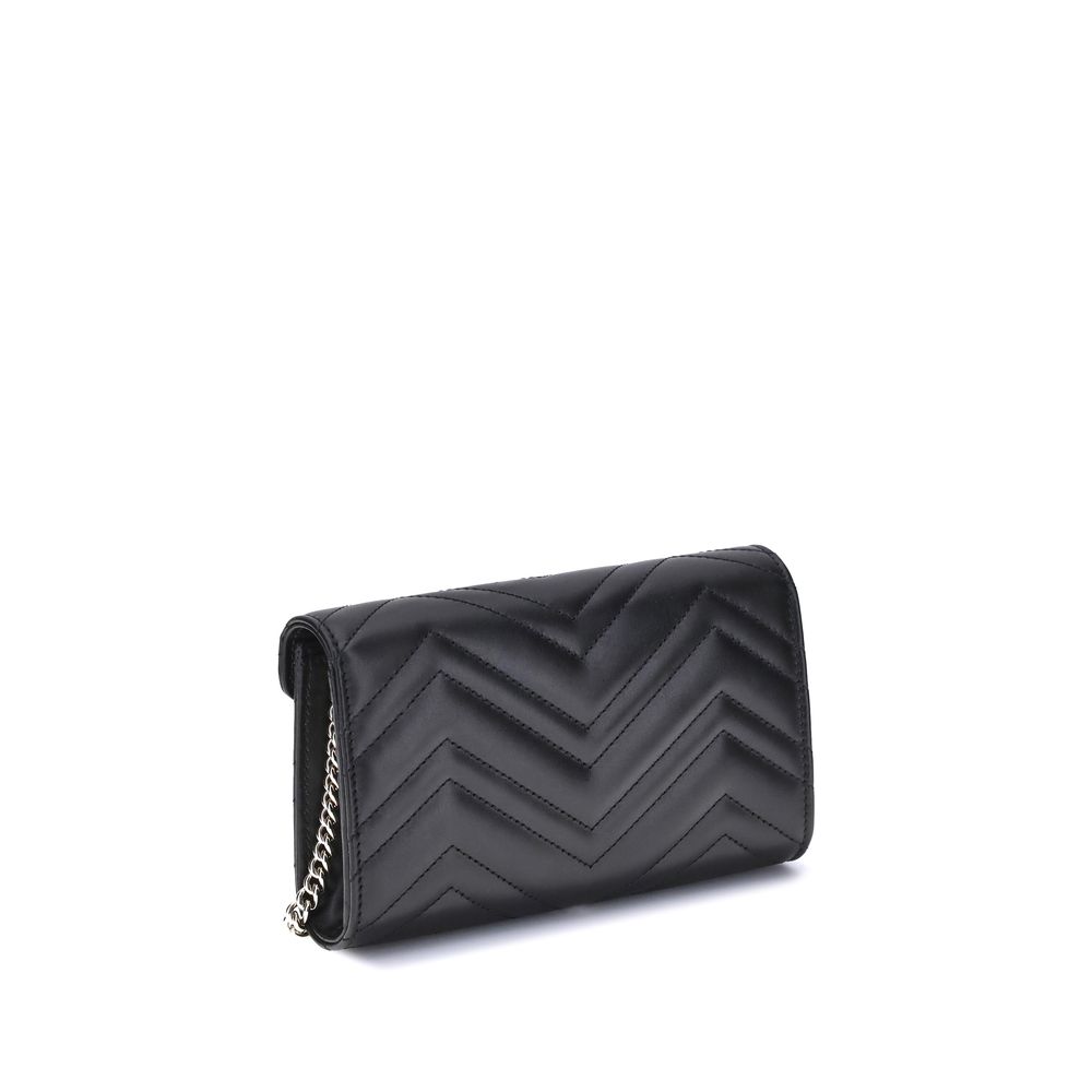 Carteira Gucci GG Marmont com Corrente