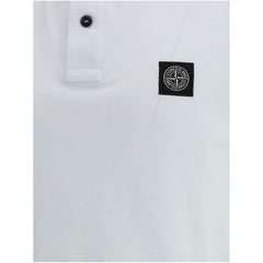Camisa polo com logotipo da Stone Island