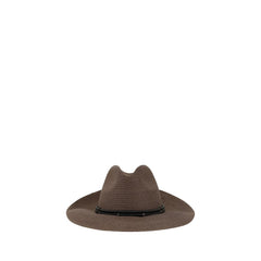 Brunello Cucinelli Fedora em cânhamo e algodão techno