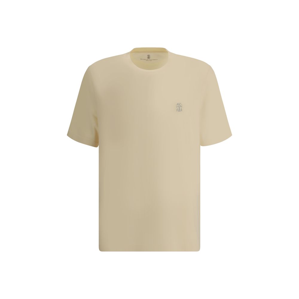 Camiseta com logotipo Brunello Cucinelli