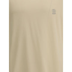 Camiseta com logotipo Brunello Cucinelli