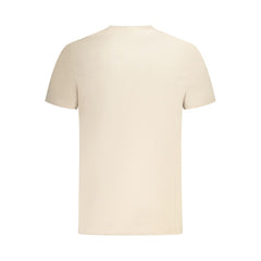 Camiseta de algodão bege Noruega 1963