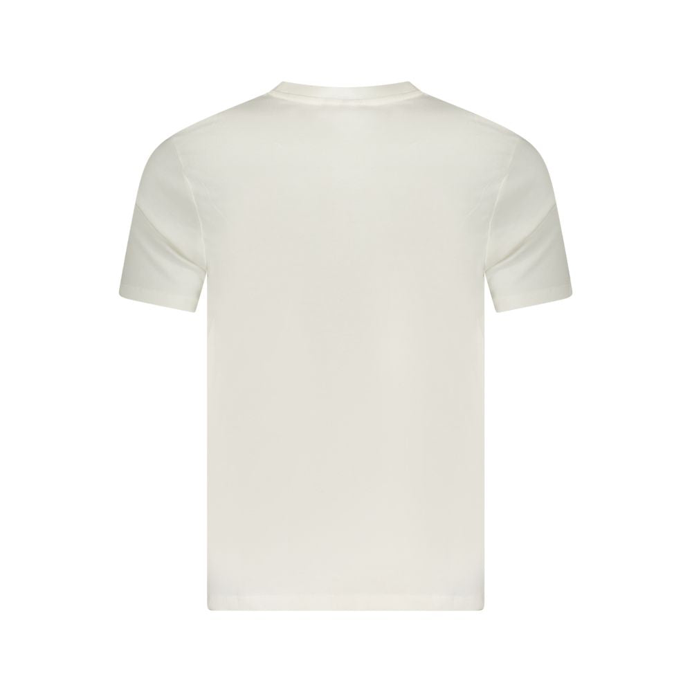 Camiseta branca de algodão da Noruega 1963