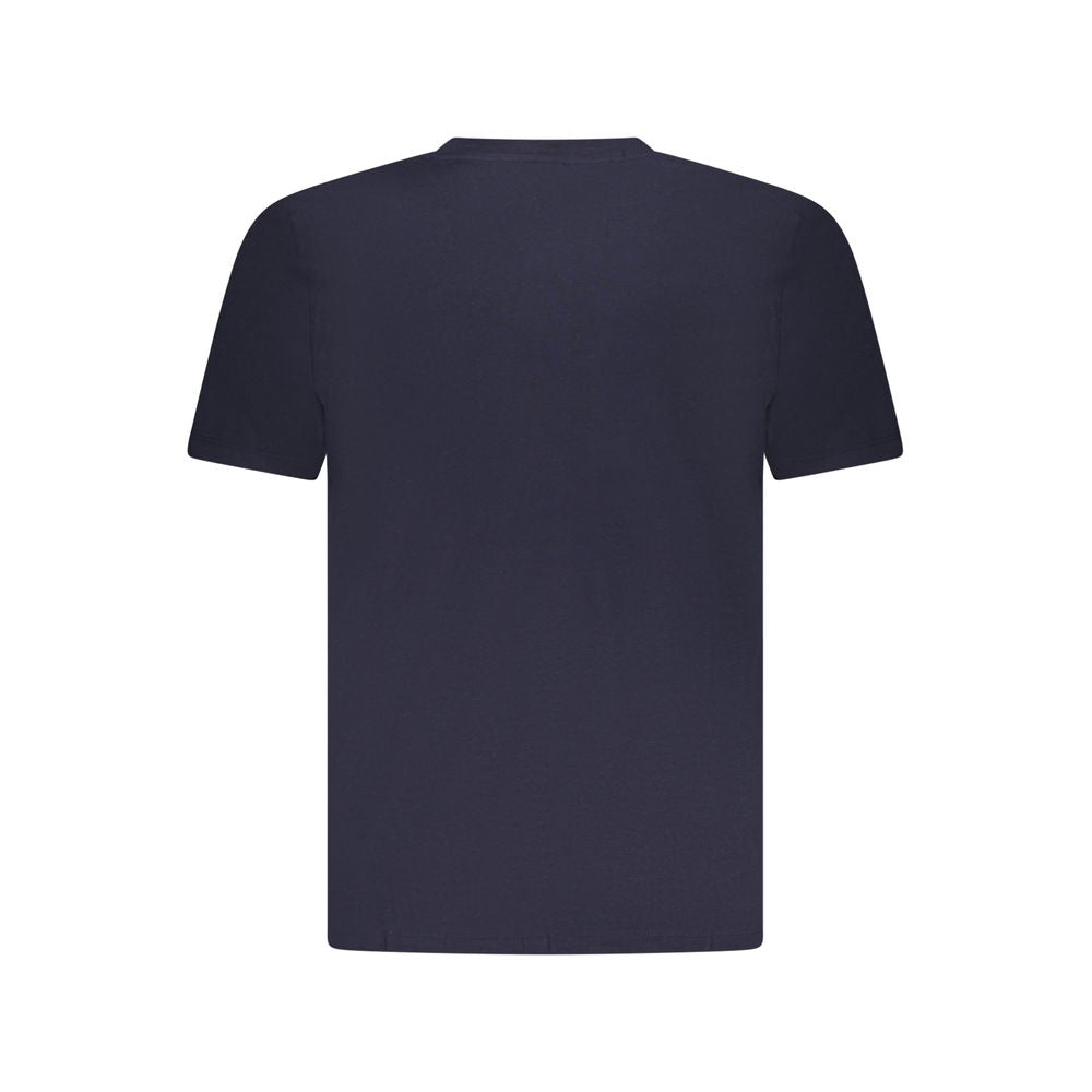 Camiseta de algodão azul Noruega 1963