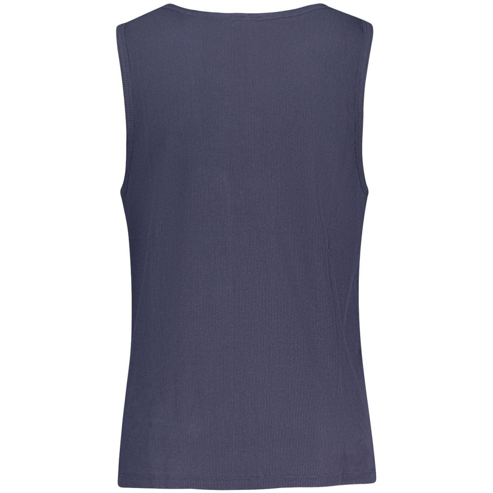 Camisa de algodão azul Noruega 1963