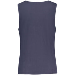 Camisa de algodão azul Noruega 1963