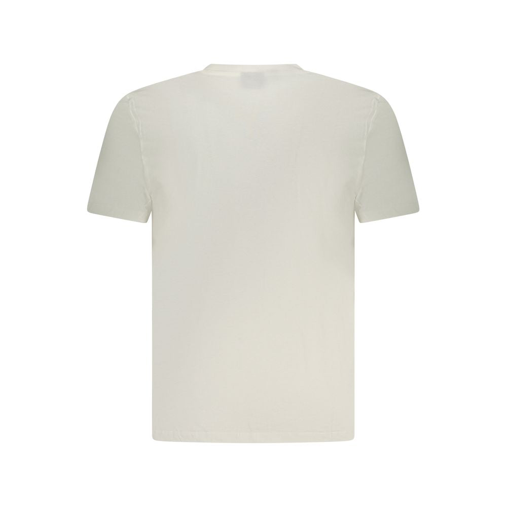 Camiseta branca de algodão da Noruega 1963