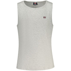 Camisa de algodão cinza Noruega 1963