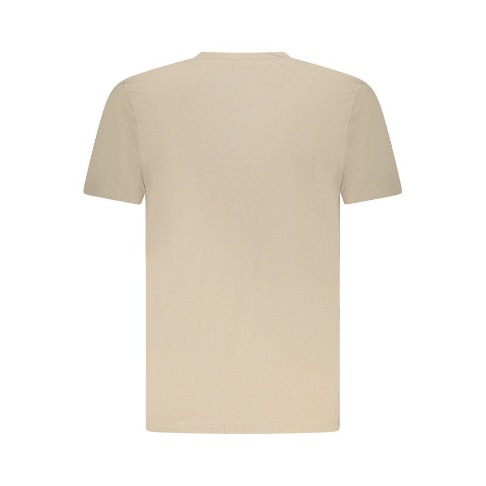 Camiseta de algodão bege Noruega 1963