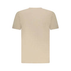 Camiseta de algodão bege Noruega 1963