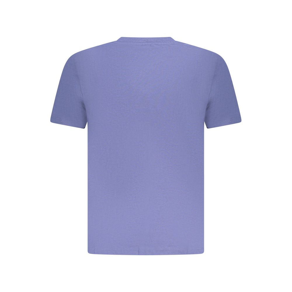 Camiseta de algodão azul Noruega 1963