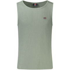 Camisa de algodão verde Noruega 1963