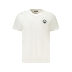 Camiseta branca de algodão da Noruega 1963
