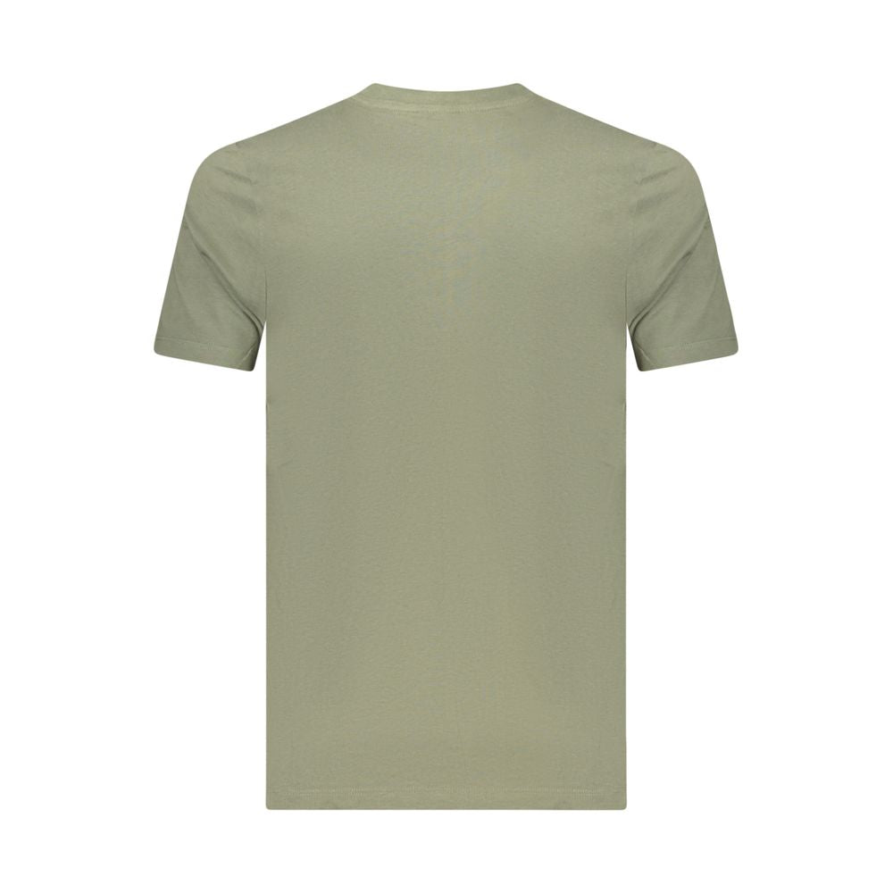 Camiseta de algodão verde Noruega 1963