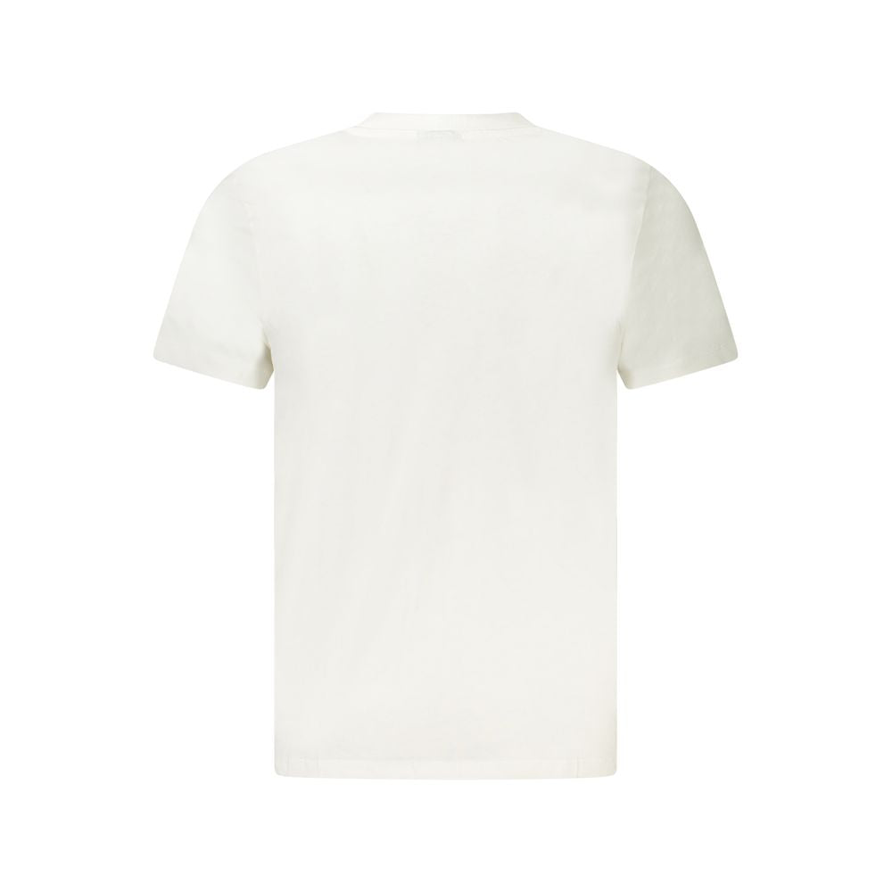 Camiseta branca de algodão da Noruega 1963