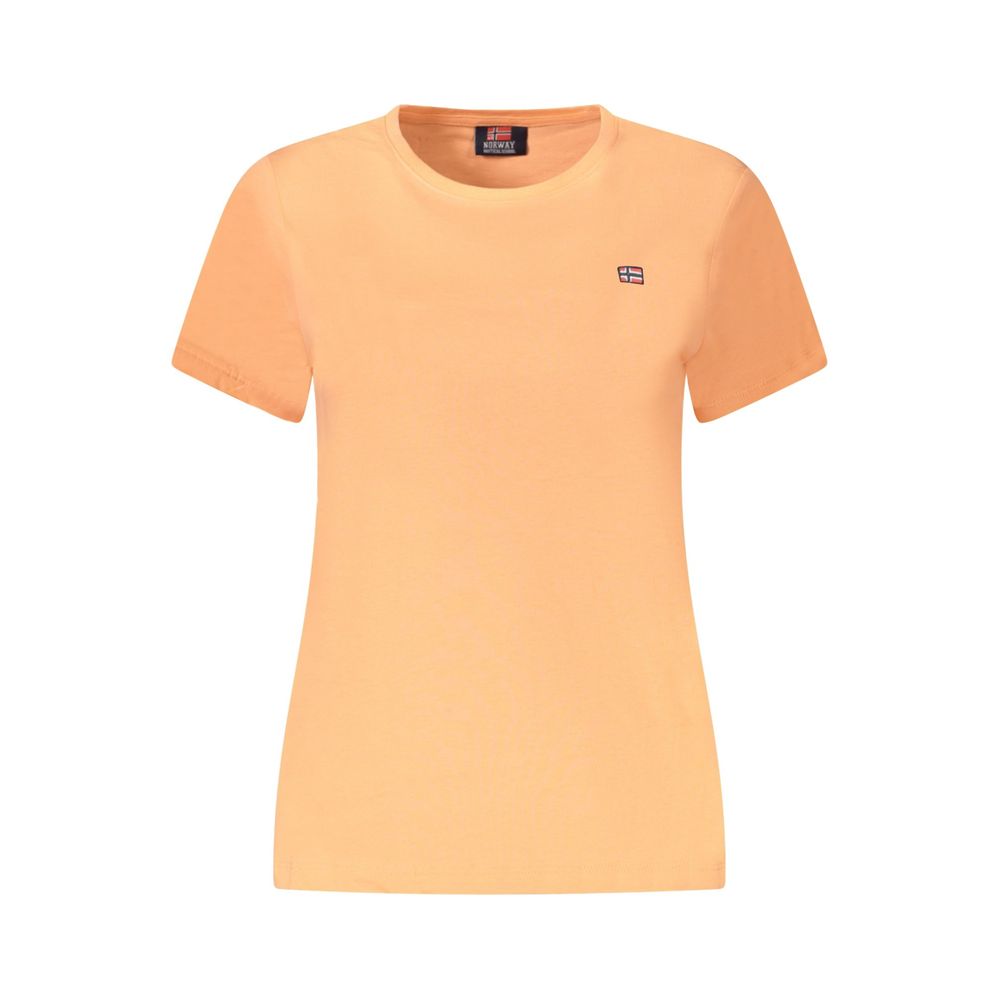 Noruega 1963 - Blusas e camisetas de algodão rosa