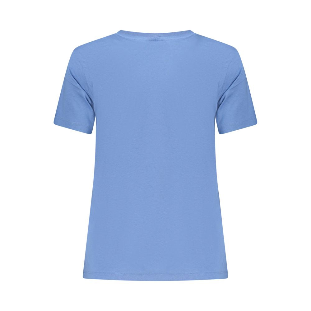 Noruega 1963 Blusas e camisetas azuis de algodão