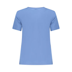 Noruega 1963 Blusas e camisetas azuis de algodão