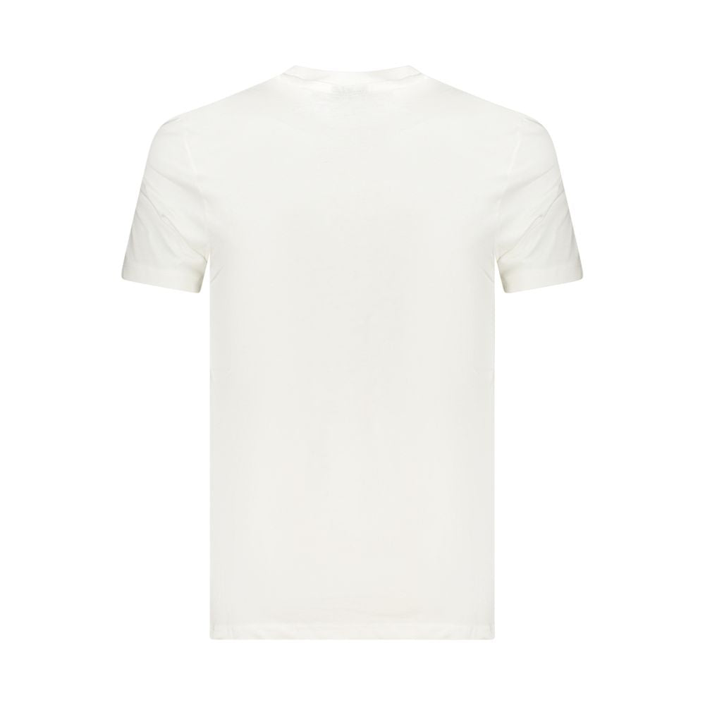 Camiseta branca de algodão da Noruega 1963