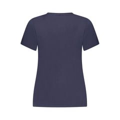 Noruega 1963 Blusas e camisetas azuis de algodão
