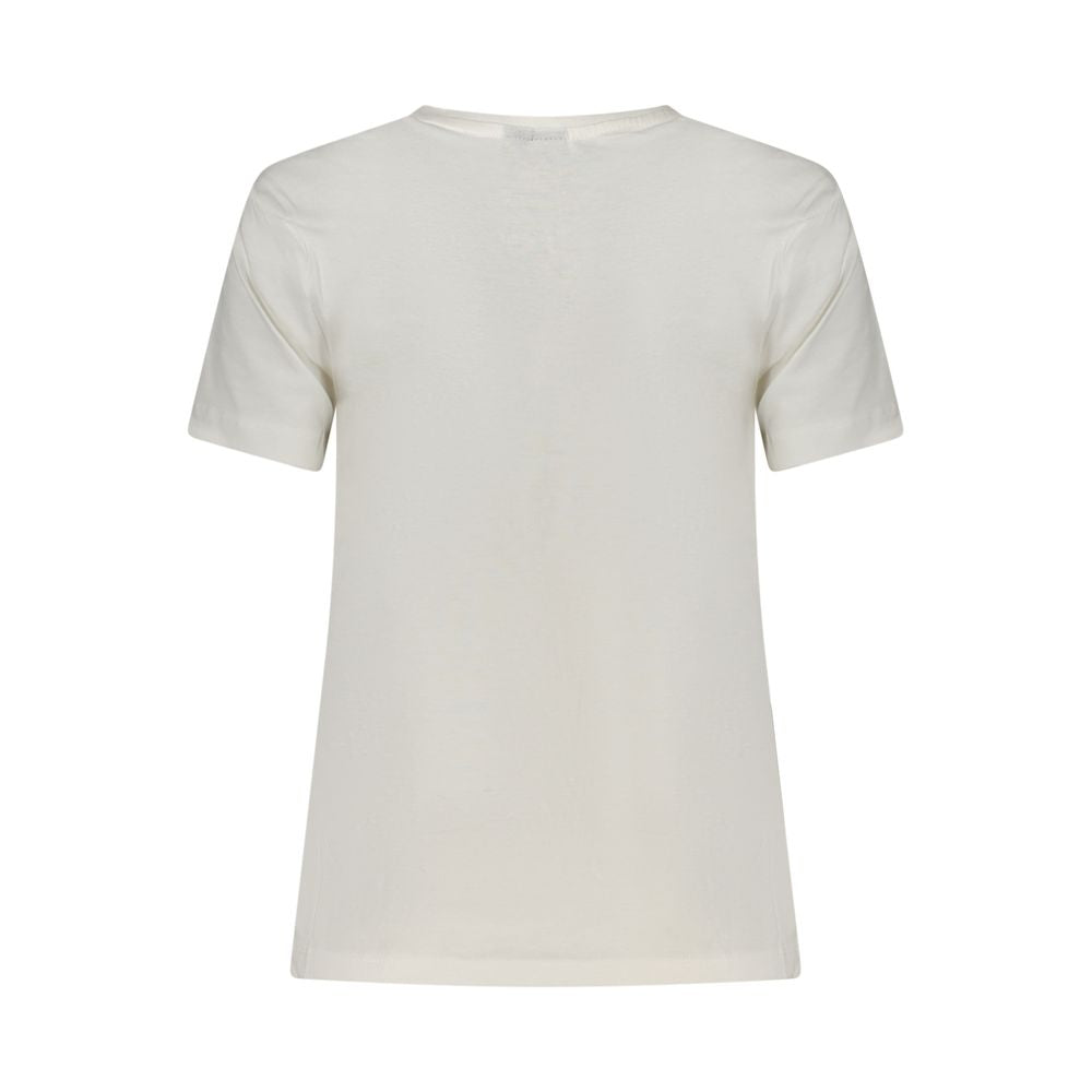 Noruega 1963 - Blusas e camisetas brancas de algodão