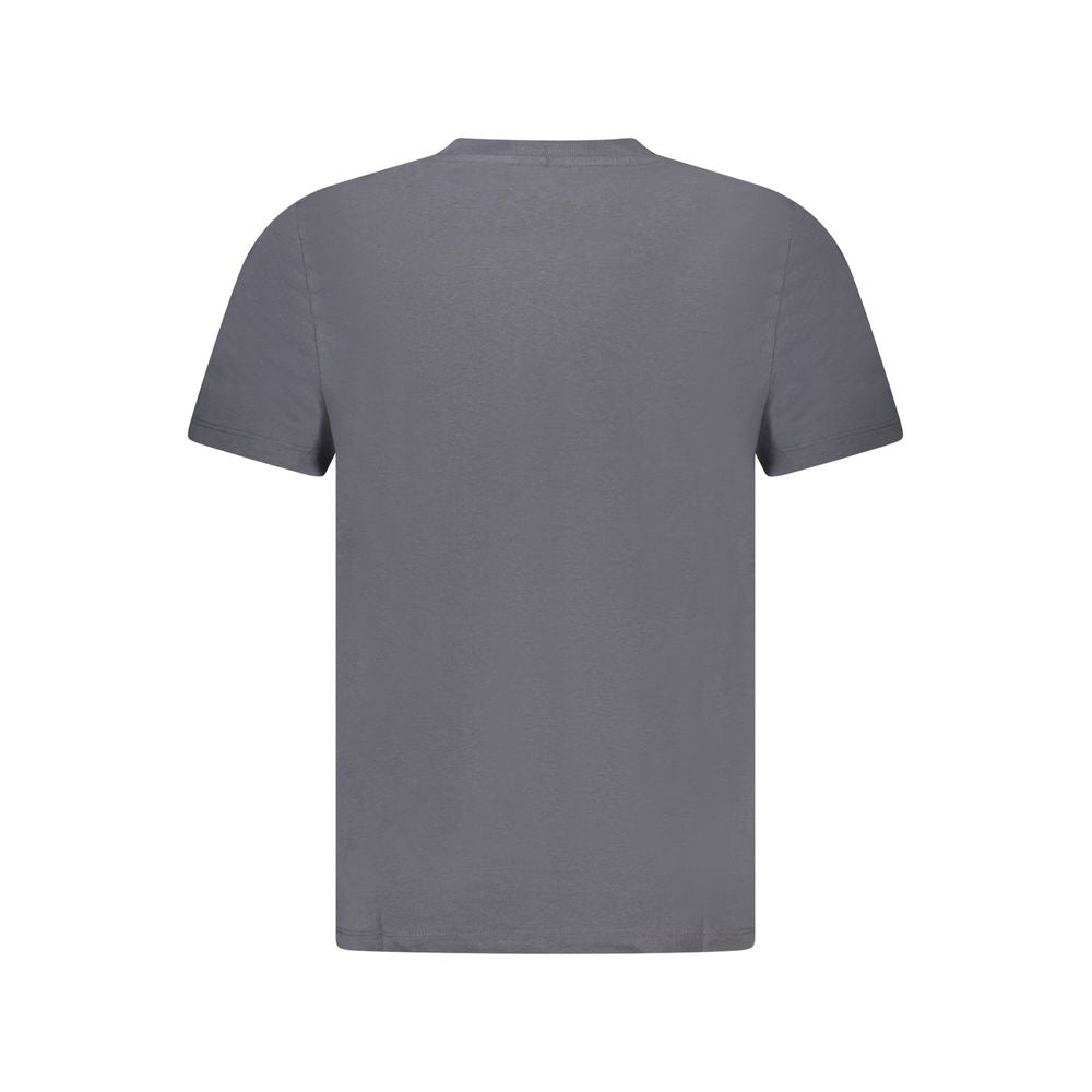 Camiseta de algodão cinza Noruega 1963