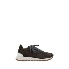 Tênis Brunello Cucinelli com detalhes icônicos