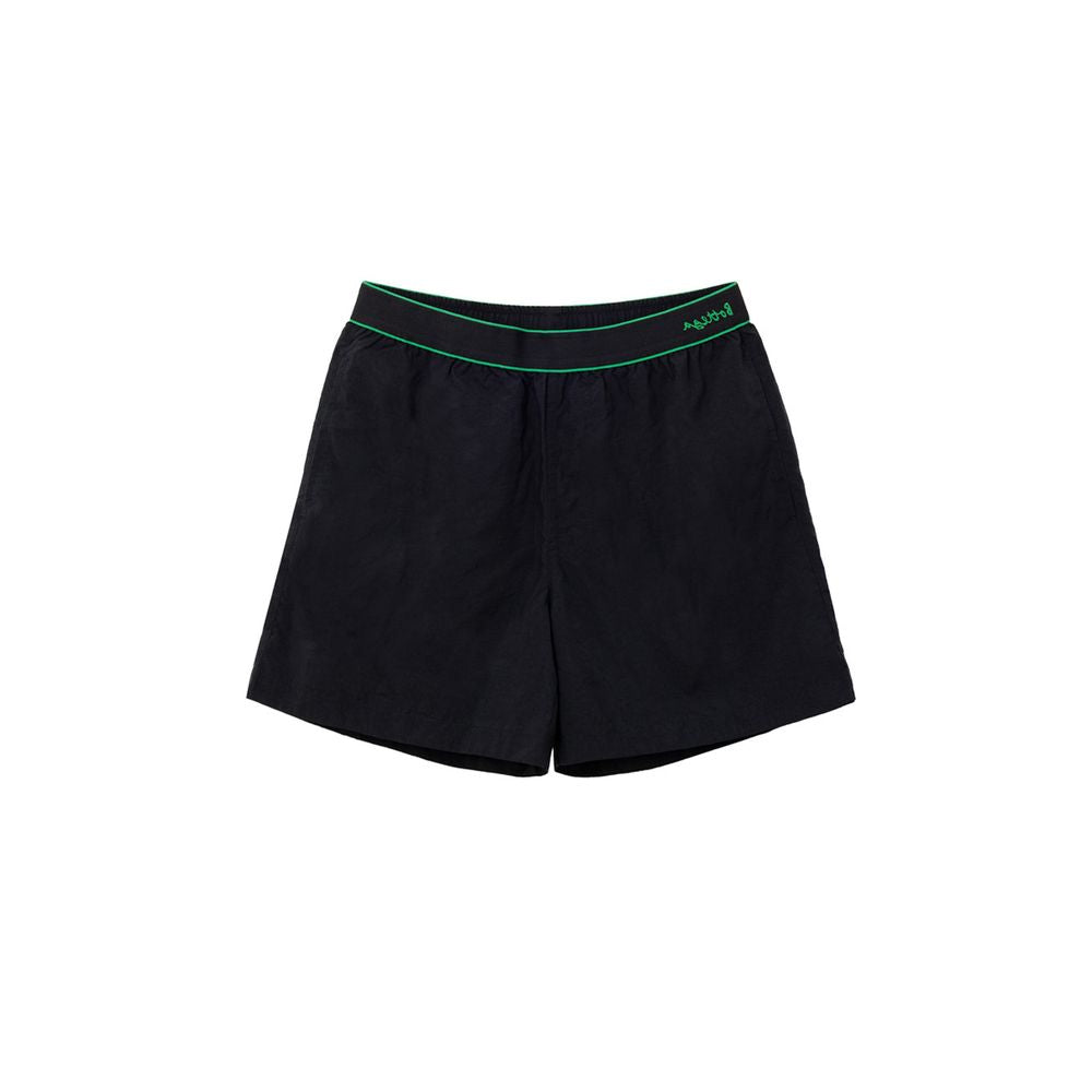 Bottega Veneta Short de Banho Preto em Poliamida