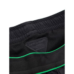Bottega Veneta Short de Banho Preto em Poliamida