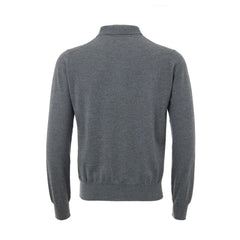Camisa polo de lã cinza Gucci