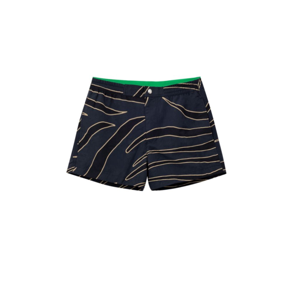 Calção de banho Bottega Veneta azul de poliamida