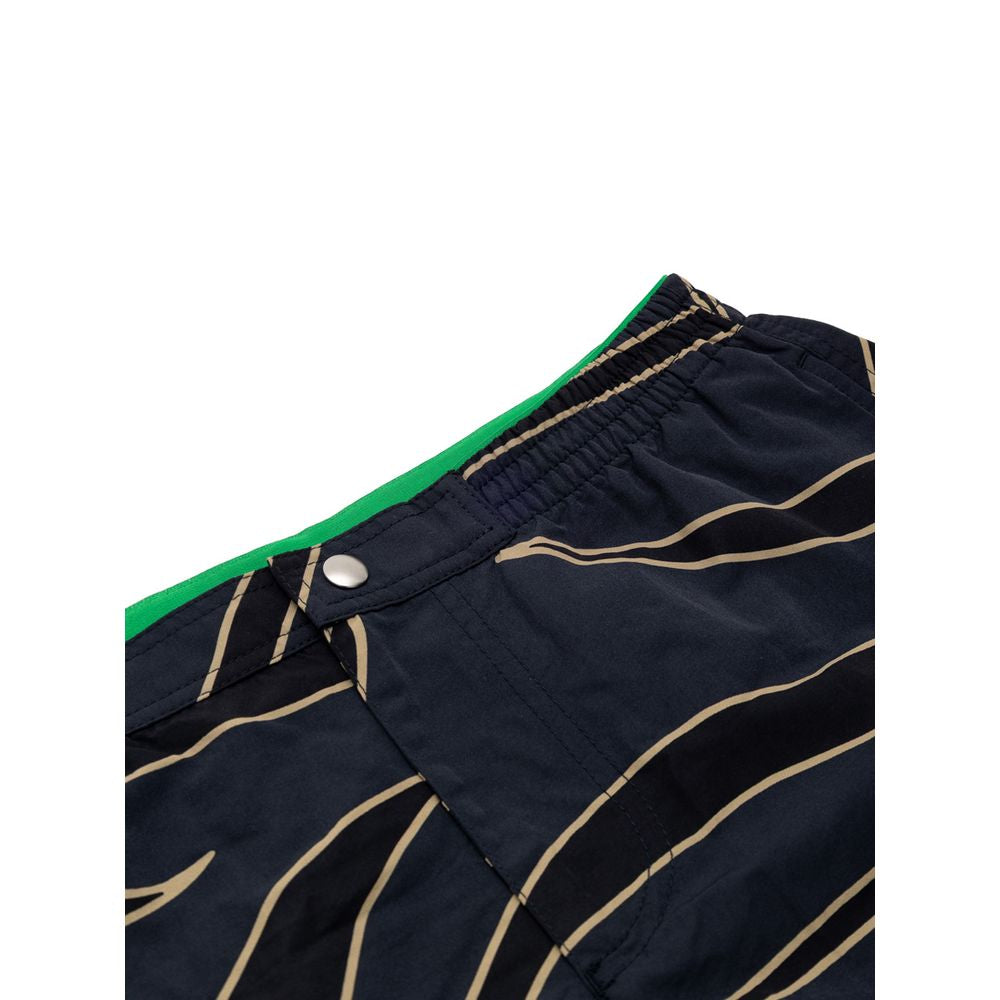 Calção de banho Bottega Veneta azul de poliamida