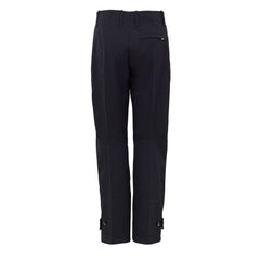 Calça de algodão azul marinho Bottega Veneta