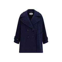 Casaco de lã oversized abotoado duplo Chloé