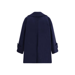 Casaco de lã oversized abotoado duplo Chloé