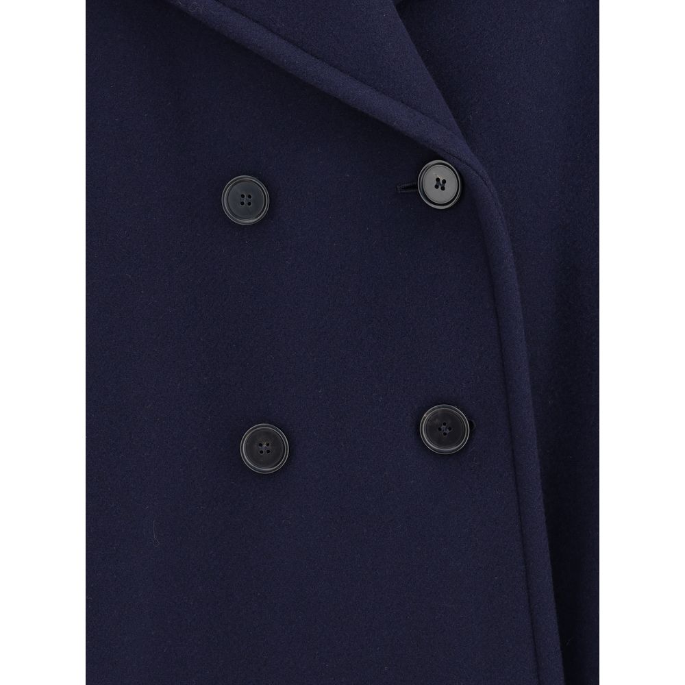 Casaco de lã oversized abotoado duplo Chloé