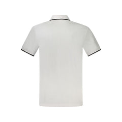Camisa polo branca de algodão Hugo Boss