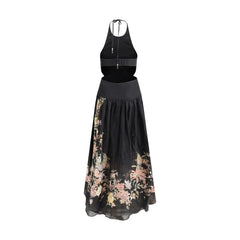 Vestido midi de seda Zimmermann