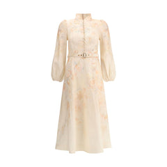 Vestido longo floral Zimmermann