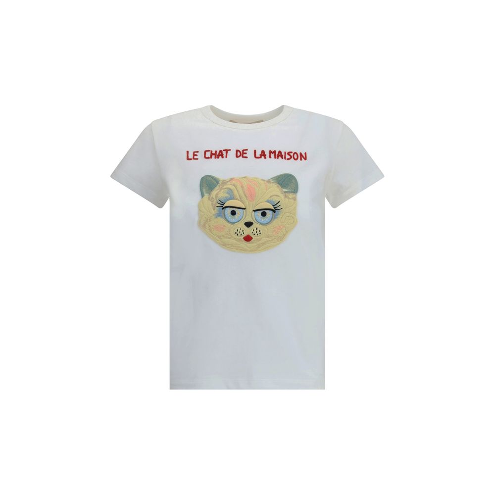 Camiseta Valentino | Bordados | Jersey de algodão