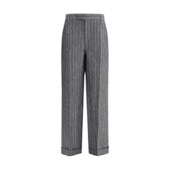 Calça de linho Brunello Cucinelli