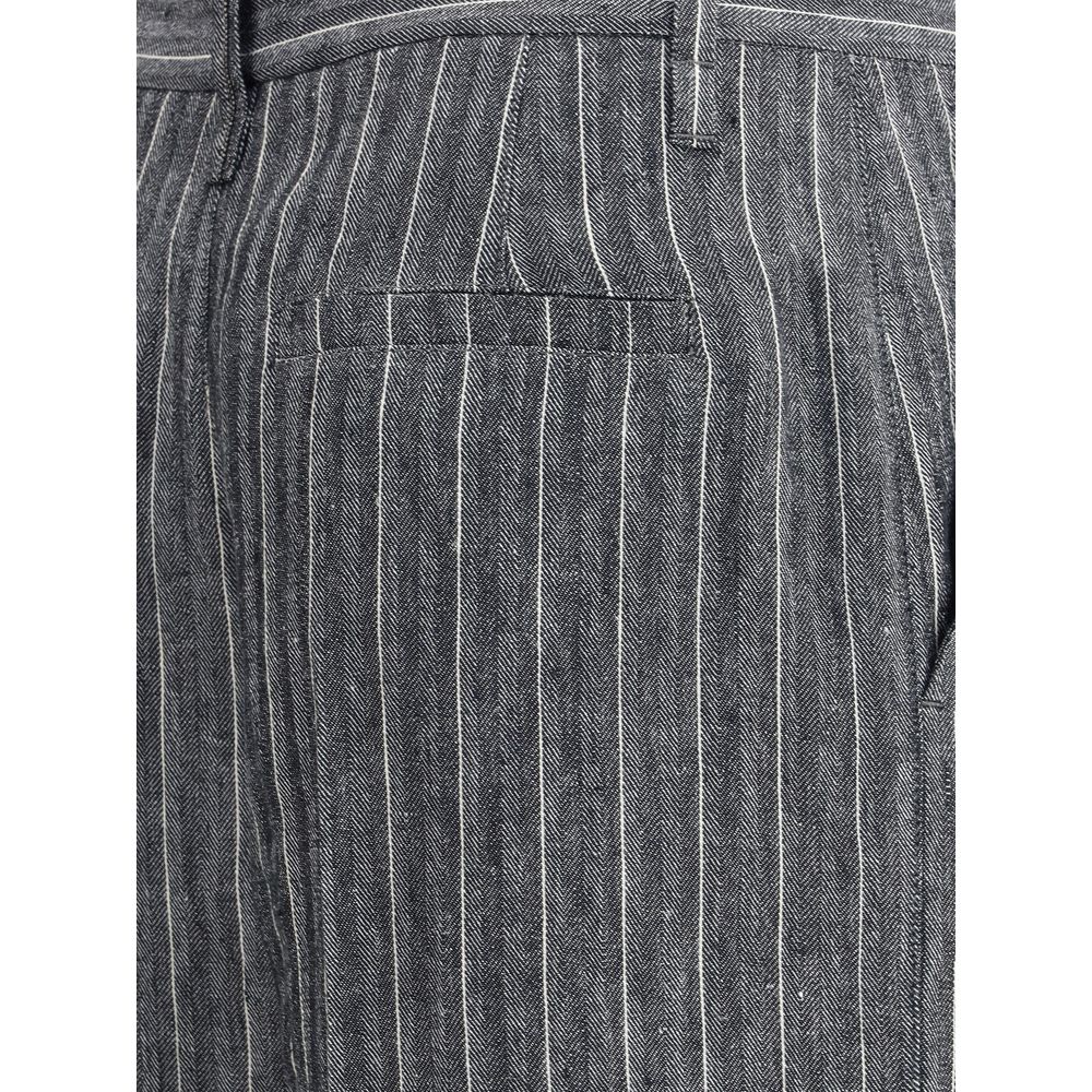 Calça de linho Brunello Cucinelli