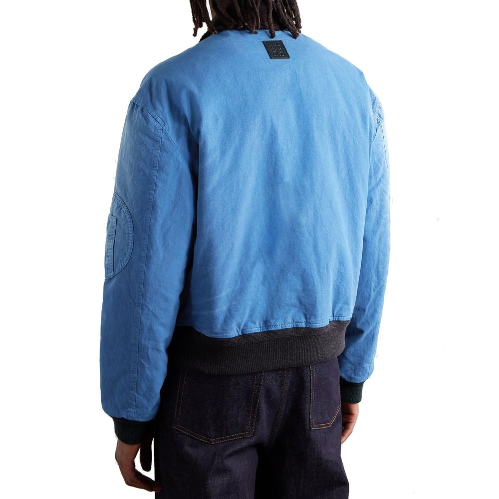 Jaqueta bomber de algodão acolchoado Loewe