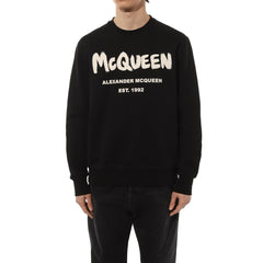 Moletom com logotipo Alexander McQueen
