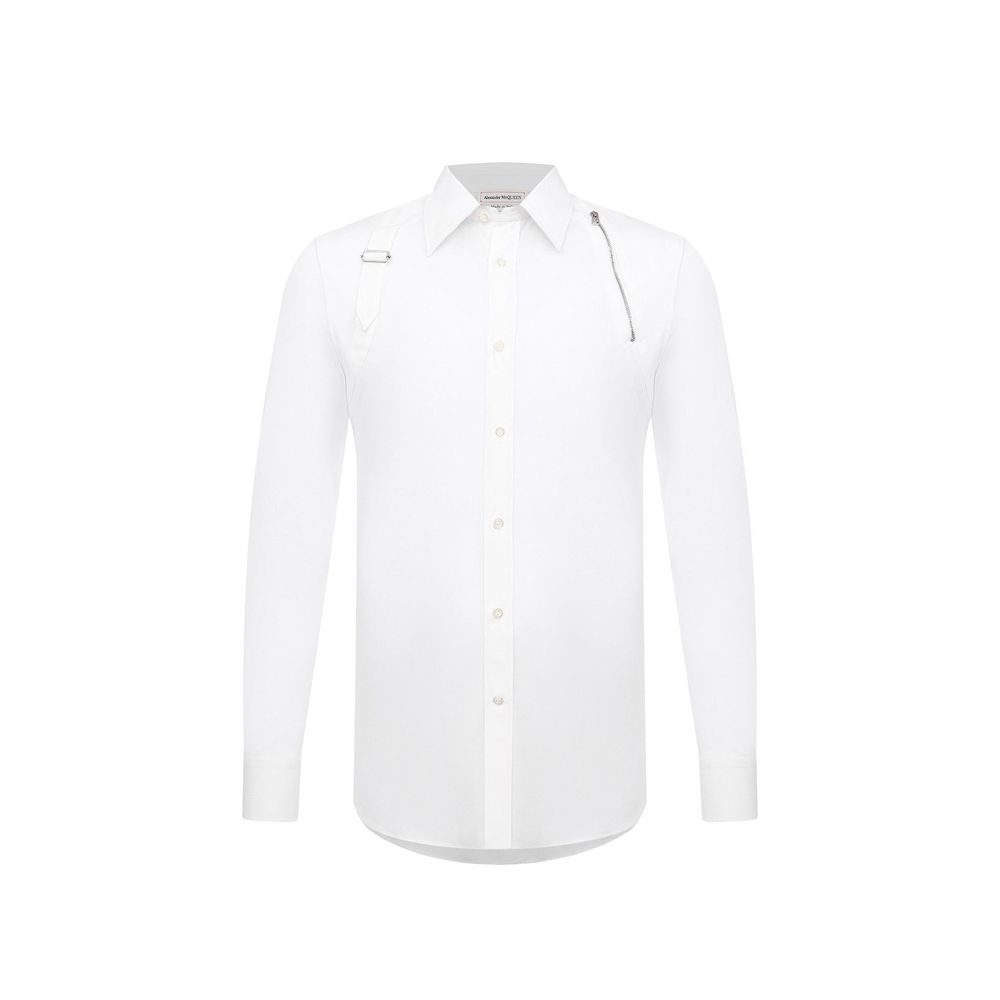 Camisa de algodão Alexander McQueen