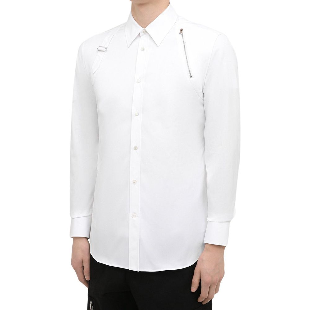 Camisa de algodão Alexander McQueen