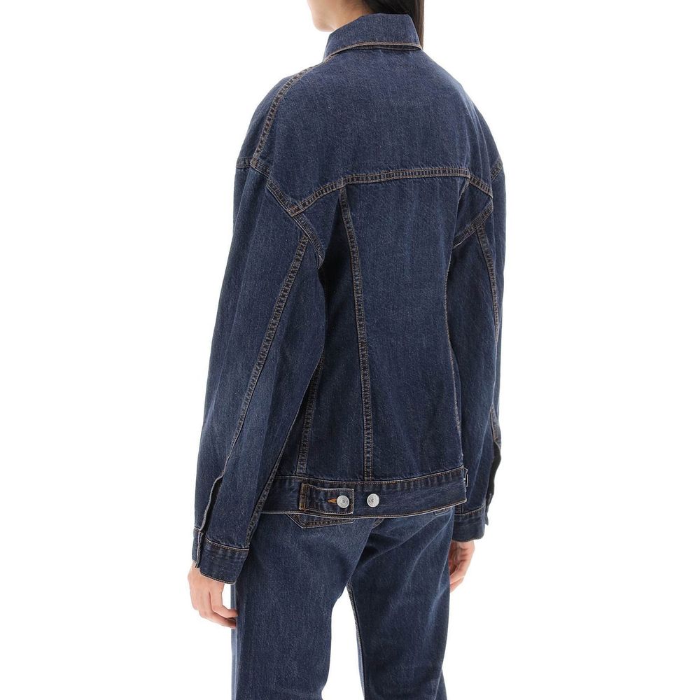 Jaqueta jeans Balenciaga 'Hourglass'