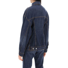 Jaqueta jeans Balenciaga 'Hourglass'